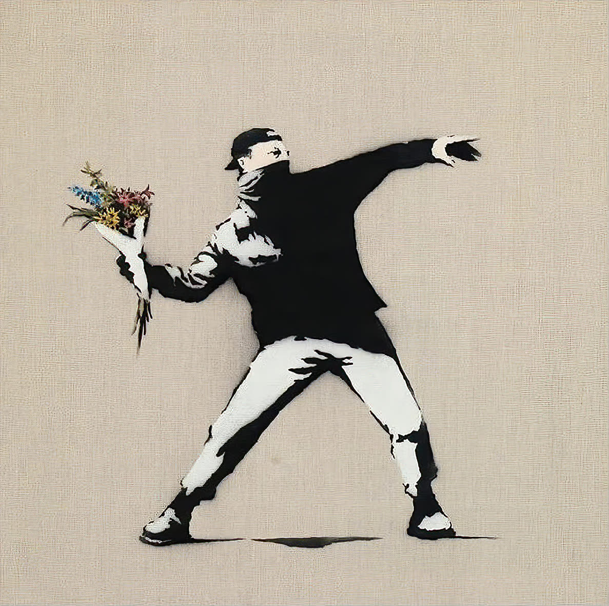Banksy Love Is In The Air