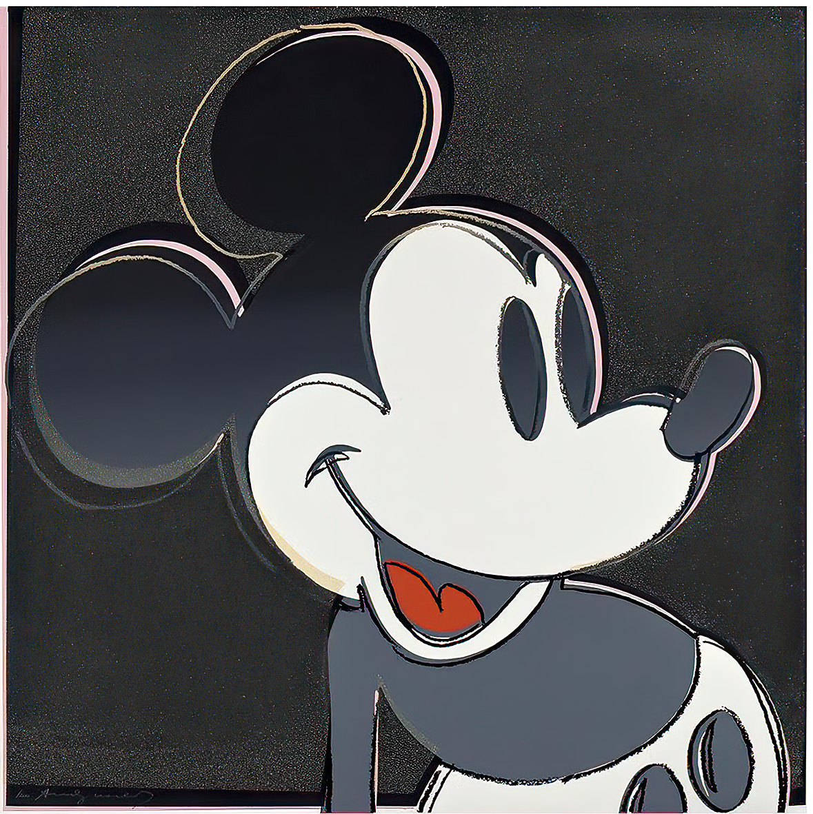 Andy Warhol Mickey Mouse